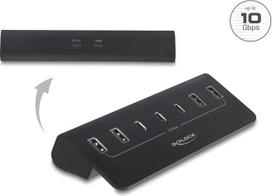 Delock USB 10Gbps Hub mit 3 USB Type-C™ und 4 USB Typ-A Ports (64283)