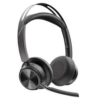HP Poly Voyager Focus 2 UC Headset Bluetooth mit ANC, Ladestation & Teams-Zertifizierung (3J P+) (CB8R3AA#AC3)