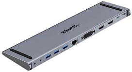 Stacja dokująca Unitek USB-C z DisplayLink 4K | 4K@30Hz | 5Gbps | PD 100W