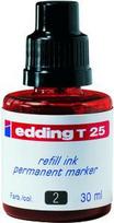 Edding T25 - Rot - 30 ml - Edding No.1 - 21 - 22 - 25 - 400 - 500 - 550 - 800 - 850 - 3000 - 3300 - 1 Stück(e) (4-T25002)