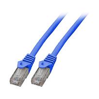 EFB RJ45 Patchkabel Cat.5e U/UTP LSZH CCA AWG24/7 blau 30m