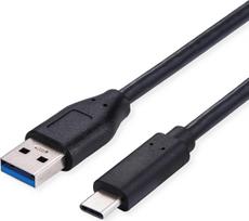 STANDARD USB 3.2 Gen 1 Kabel, USB A-C, ST/ST, 0,5 m (S3015)