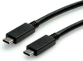 STANDARD USB 3.2 Gen 2 Kabel, Emark, USB C-C, ST/ST, 10Gbit/s, 100W, schwarz, 1 m (S3521)