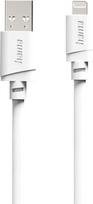 Hama Ladekabel, USB-A - Lightning, für iPhone/iPad, MFi, 2 m, Weiß (00201801)