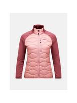 Kurtka damska puchowa PEAK PERFORMANCE W Helium Hybrid Down Jacket kolor rĂłĹĽowy - S