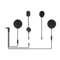 Motorcycle helmet headset with 3.5 mm plug for Q7 EJEAS HIFI-M2 intercom