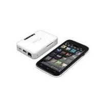 Fantec MWiD25-DS (white) Die FANTEC MWiD25-DS ist eine kabellose Docking Station und ermöglich den LAN-Zugriff auf USB Speichermedien und SD Karten direkt von Ihrem iPad, iPhone,Tablet, Smartphone, Notebook oder Computer./ (1759)
