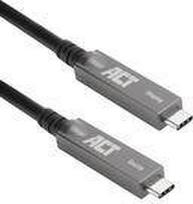 ACT USB-C 3.2 Gen2 Active Optical Cable (AOC), for touch panels, video, data, power, 7.5m (AK4327)