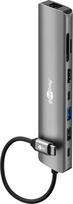 Goobay Slim 8-Port USB-Hub mit HDMI und RJ45, 5Gbit/s (79148)