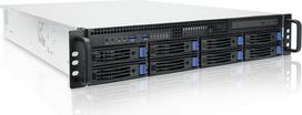 Ernitec 2U 8-Bay Rack-Server Xeon 6357P 32GB 2x500GB SSD RAID1 2x800 W WinServ 2025