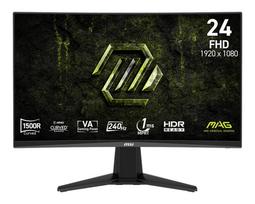 Monitor 23.6 inch MAG 245C X24 LED/FHD/Curved/240Hz/black