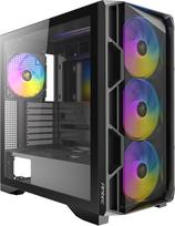 ANTEC AX-1000 ARGB Gaming E-ATX, ATX, Micro-ATX, ITX Mid Tower PC Gehäuse, schwarz (0-761345-10240-7)
