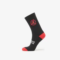Jordan Flight Club Cushioned Crew Socks Black/ University Red/ University Red - Dydis XL (IF3502-010 Kojinės)