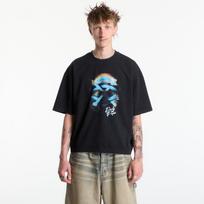 Daily Paper Shield Helmet Ss T-Shirt Washed Black - Dydis L (2610090 Marškinėliai)