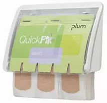 Pleistrų laikiklis su 45vnt. pleistrų PLUM QuickFix UNO
