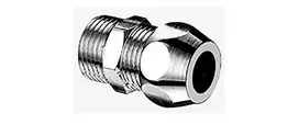 Jungtis Schell, tiesi 1/2'' x 3/8'', d 10mm, išorinis sriegis