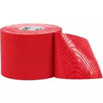 Kineziologinis teipas Select K-Tape, raudonas 5 cm X 5 m