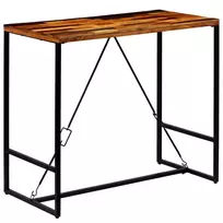 Baro stalas, perdirbta mediena, 120x60x106cm