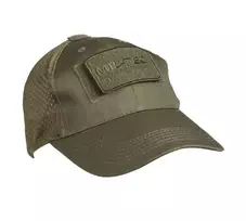 Mil-Tec Taktinė kepurė su Velcro ir tinkleliu, OLIV