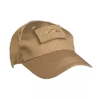 Mil-Tec Taktinė kepurė su Velcro ir tinkleliu, DARK COYOTE