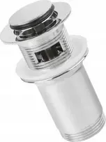 Hydroland Skalavimo mygtukas DRAIN VALDYMAS CLICK-CLACK SMALL 5/4 SU RANKOVE - OVERFLOW HYDROLAND ( K.KKM.T) // S. DRAIN CLICK-CLACK-H-SMALL-T