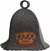 Pirties kepurė - KARALIENĖ, pilka