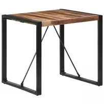 Valgomojo stalas, 80x80x75cm, medienos masyvas
