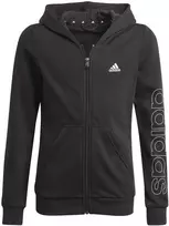 Adidas Džemperis Mergaitėms G Lin Fz Hoodie Juodas GN4050