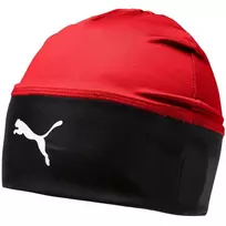 Kepurė Puma Liga Beanie Senior raudona-juoda 22355 01 (Senior)