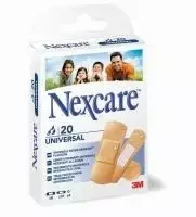 Universalūs pleistrai NEXCARE C0320ASB, įvairių dydžių, 20 vnt.