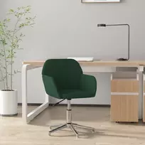 Pasukama valgomojo kėdė, tamsiai žalios spalvos, audinys