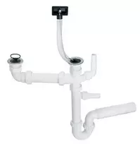 Sifonas McAlpine dvigubas 1,5 "(HC7 + DO2-U)