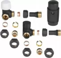 Invena INVENA KPL TERMOSTATAS. AXIAL JUODA