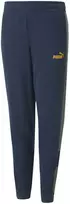 Puma Sportinės Kelnės Paaugliams Ess Block Sweatpants Mėlyna Žalias 849083 73