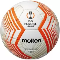 Futbolo kamuolys Molten Fifa Official UEFA Europa League Acentec balta ir-oranžinė F5U5000-23 (5)