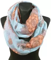 Viper Fashion Šalikas-mova moterims 640b
