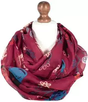 Viper Fashion Šalikas-mova moterims 819b