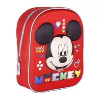 Mokyklinis krepšys Mickey Mouse Raudona (25 x 31 x 10 cm)