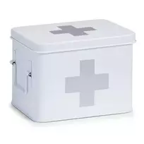 First Metalinis pirmosios pagalbos vaistinėlė, medicininė dėžutė, 22x16x16 cm, ZELLER