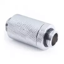 Alphacool ES D-Plug, 31,5-46,5mm, G1/4 AG auf G1/4 AG - chrome