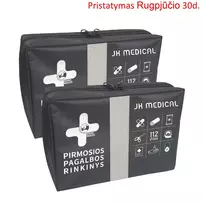 Jk Medical 2023m. Liepos 1d. atnaujintos sudėties Pirmosios pagalbos rinkinys, vaistinėlė 2 vnt.