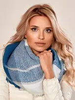Wool Fashion Italia Bandana-AT-CH-171201.11-jūrinė
