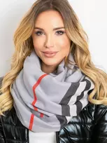 Wool Fashion Italia Bandana-AT-CH-1719501.29P-pilka