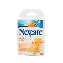 "Nexcare Active Strips" 5 juostelės 10x6cm