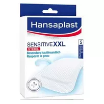 "Hansaplast Sensitive XXL" 8x10 5vnt
