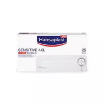 "Hansaplast Sensitive 4XL" 5 tvarsčiai