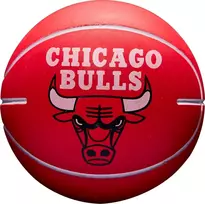 WILSON NBA DRIBBLER CHICAGO BULLS krepšinio kamuoliukas