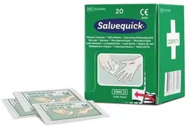 Žaizdų valymo servetėlės (0,9% NaCl, sterilūs), papildymui,, Cederroth