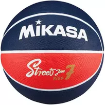 Krepšinio kamuolys Mikasa spalva tamsiai mėlyna-raudona BB702B-NBRW (7)