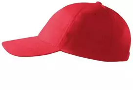 Adler Kepurė su Snapeliu MALFINI 5P 307 Unisex, Raudona 340g/m2